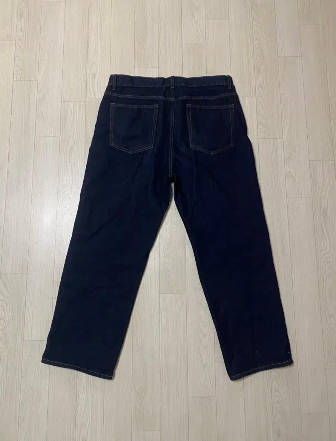 무신사스탠다드 스트레이트 데님 딥인디고 (38) 상품이미지4