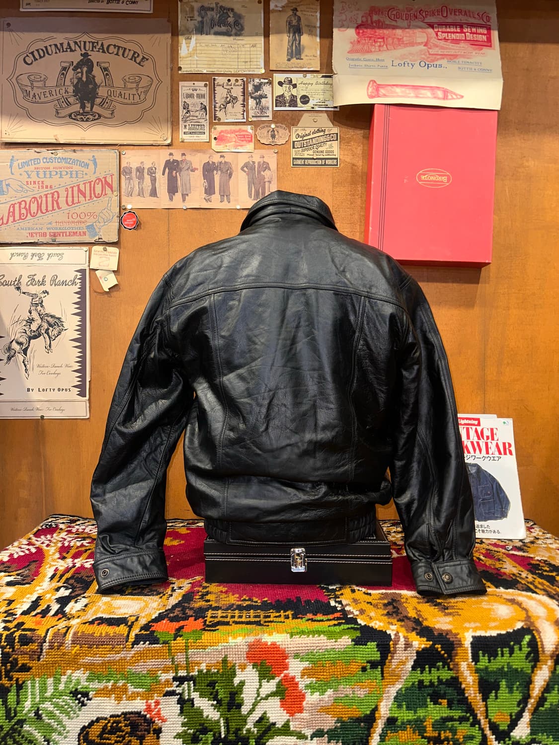 ( XL ) 가죽자켓 레더자켓 봄버자켓 a2가죽 오버핏가죽 푸퍼자켓 상품이미지5