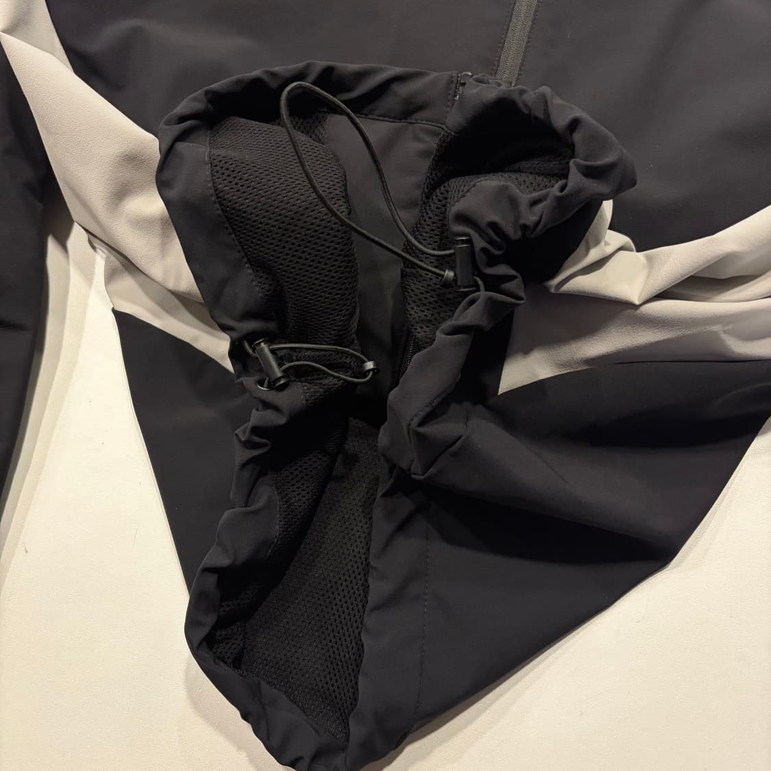 [3] 23FW 산산기어 심 웨이브 자켓 블랙 D283 상품이미지6