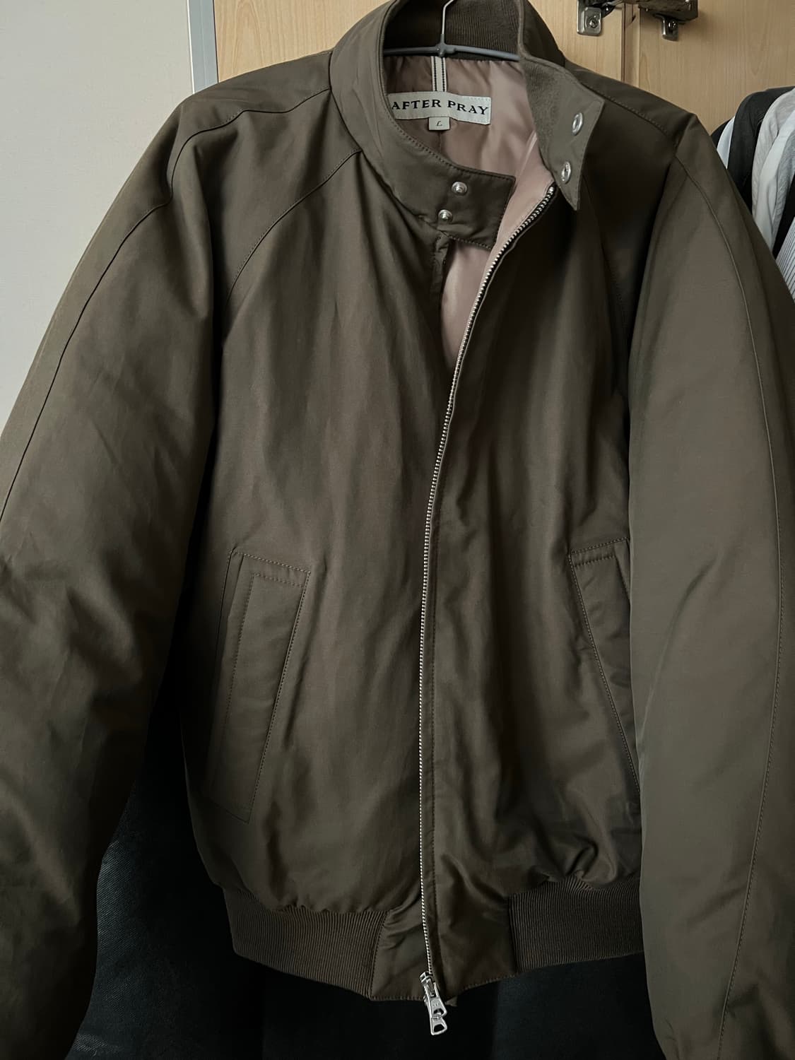 애프터프레이 리가즈 해링턴 다운 블루종 L 상품이미지2