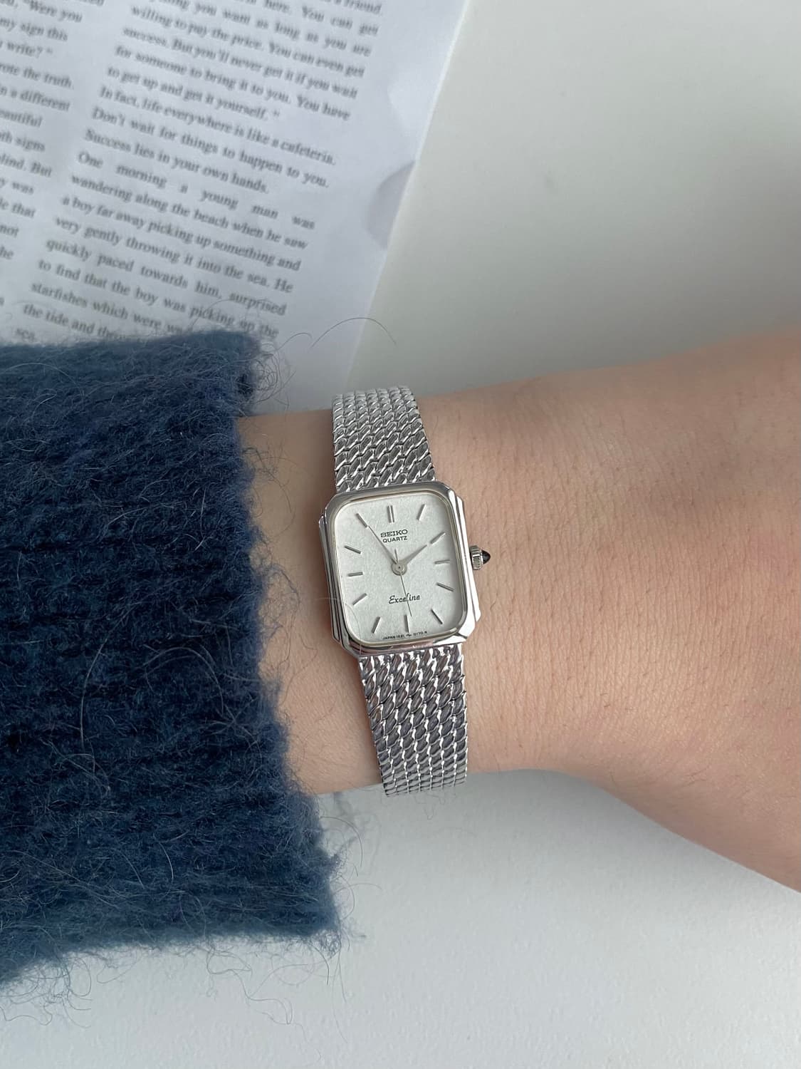 Seiko 세이코 exceline 엑셀린 스노우 쿼츠 레이디스 상품이미지8