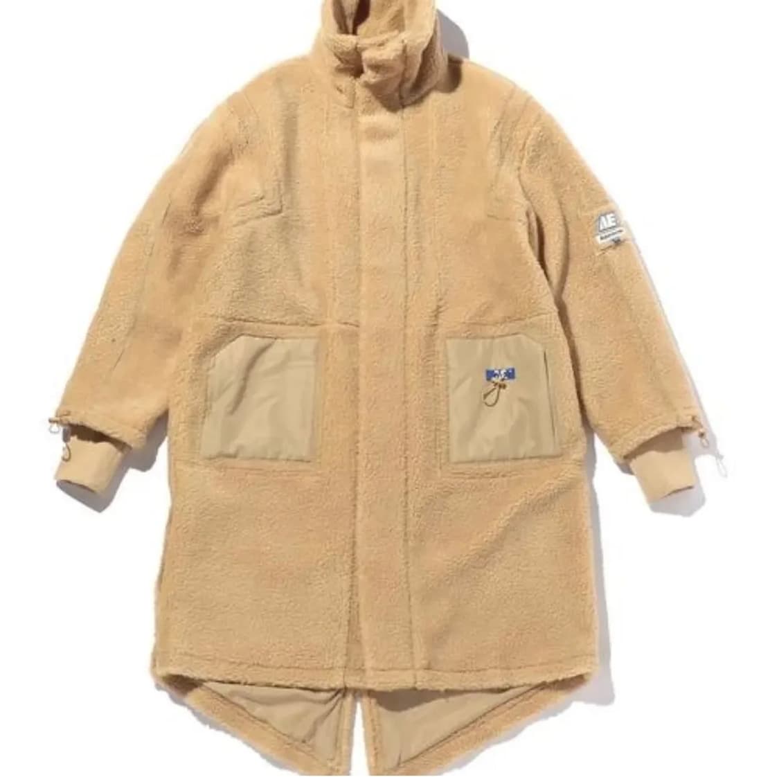 아더에러 19F/W 베이지 테디 피쉬테일 플리스 파카 3 상품이미지7