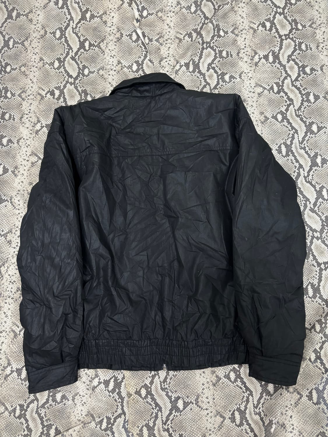 Y2K Bomber-Fit Black Jacket 상품이미지7