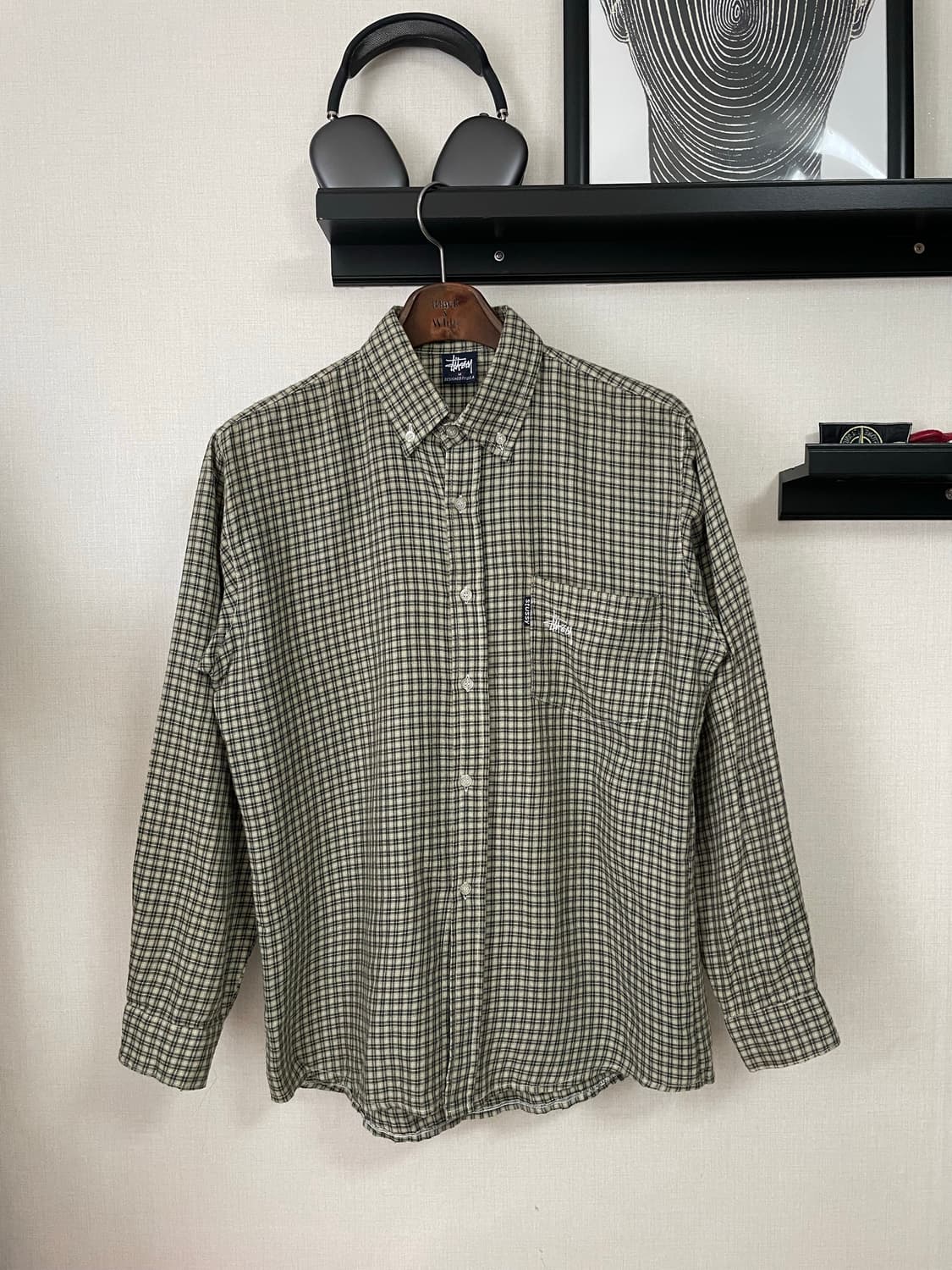 Stussy 빈티지 90s 미국  shirts 상품이미지1