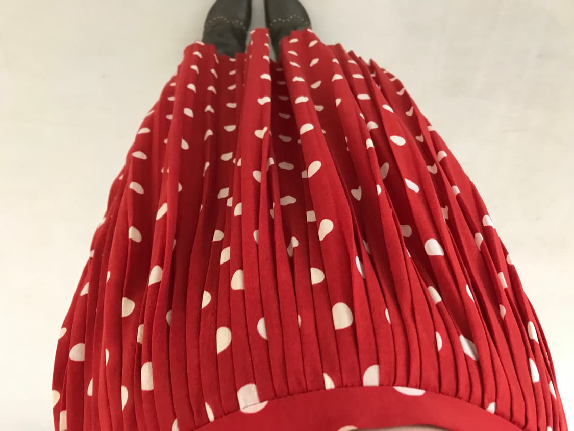 vintage red dot skirt 상품이미지4