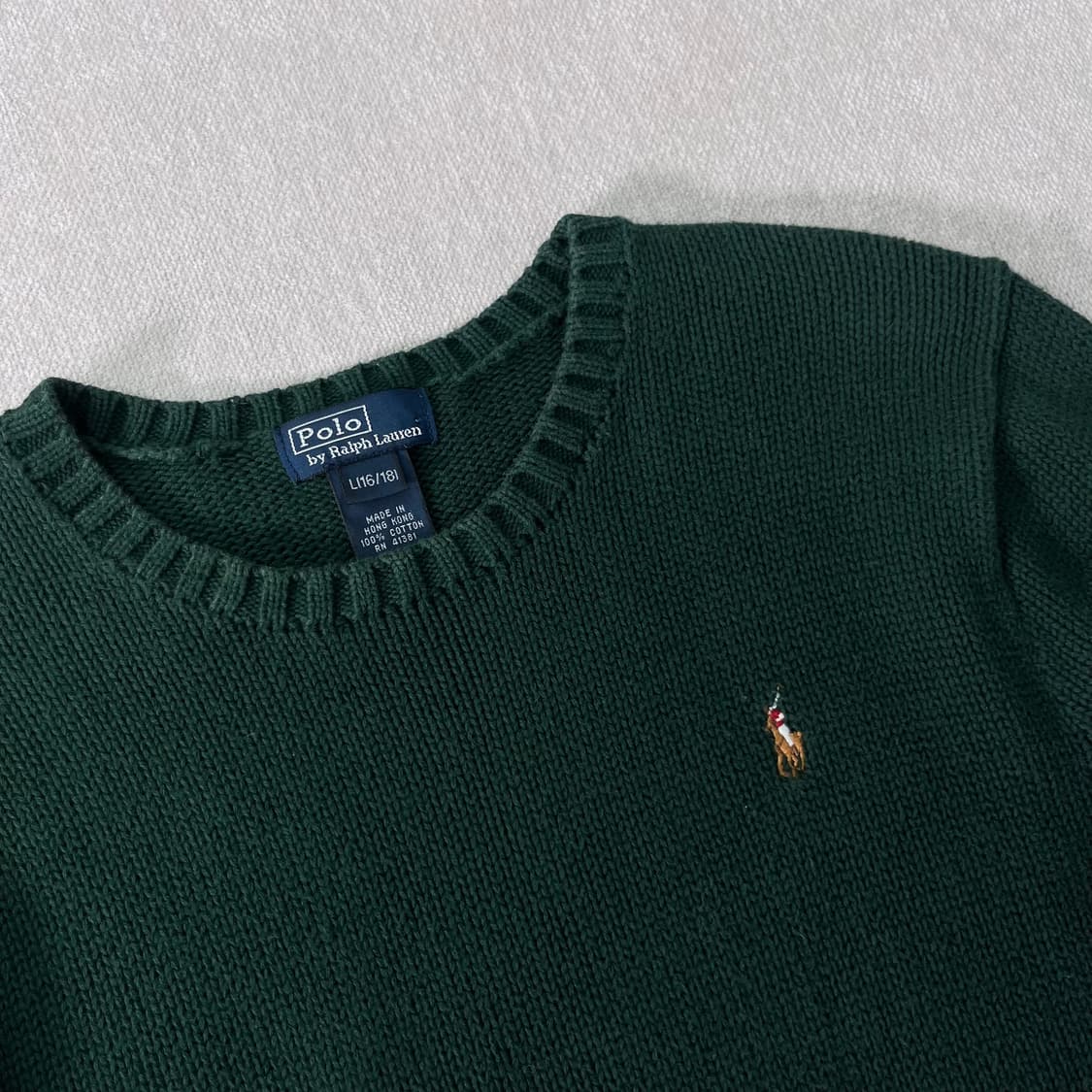 95 폴로랄프로렌 코튼 니트 상품이미지2