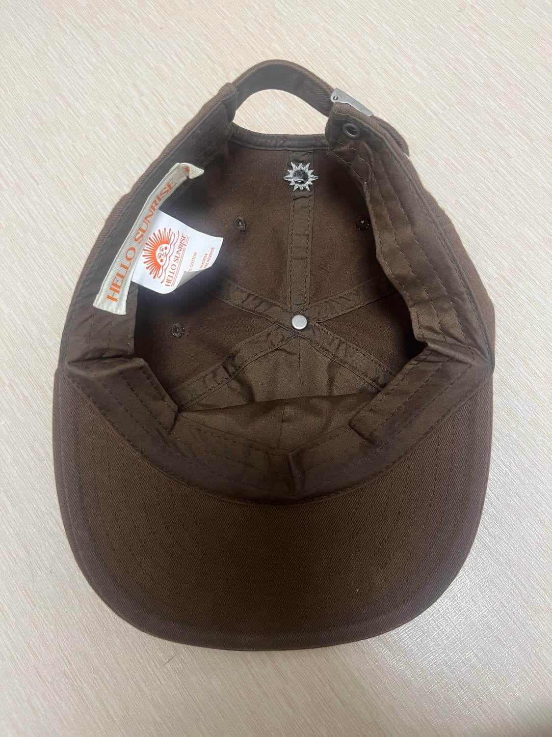 선라이즈 모자 브라운 상품이미지5