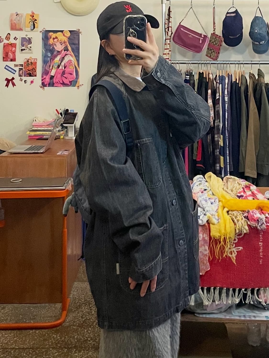 다크 데님 워크자켓 [무배] 상품이미지4