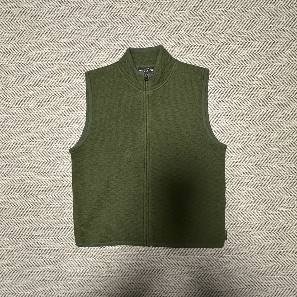 WOOLRICH women zipup knit vest 상품이미지1