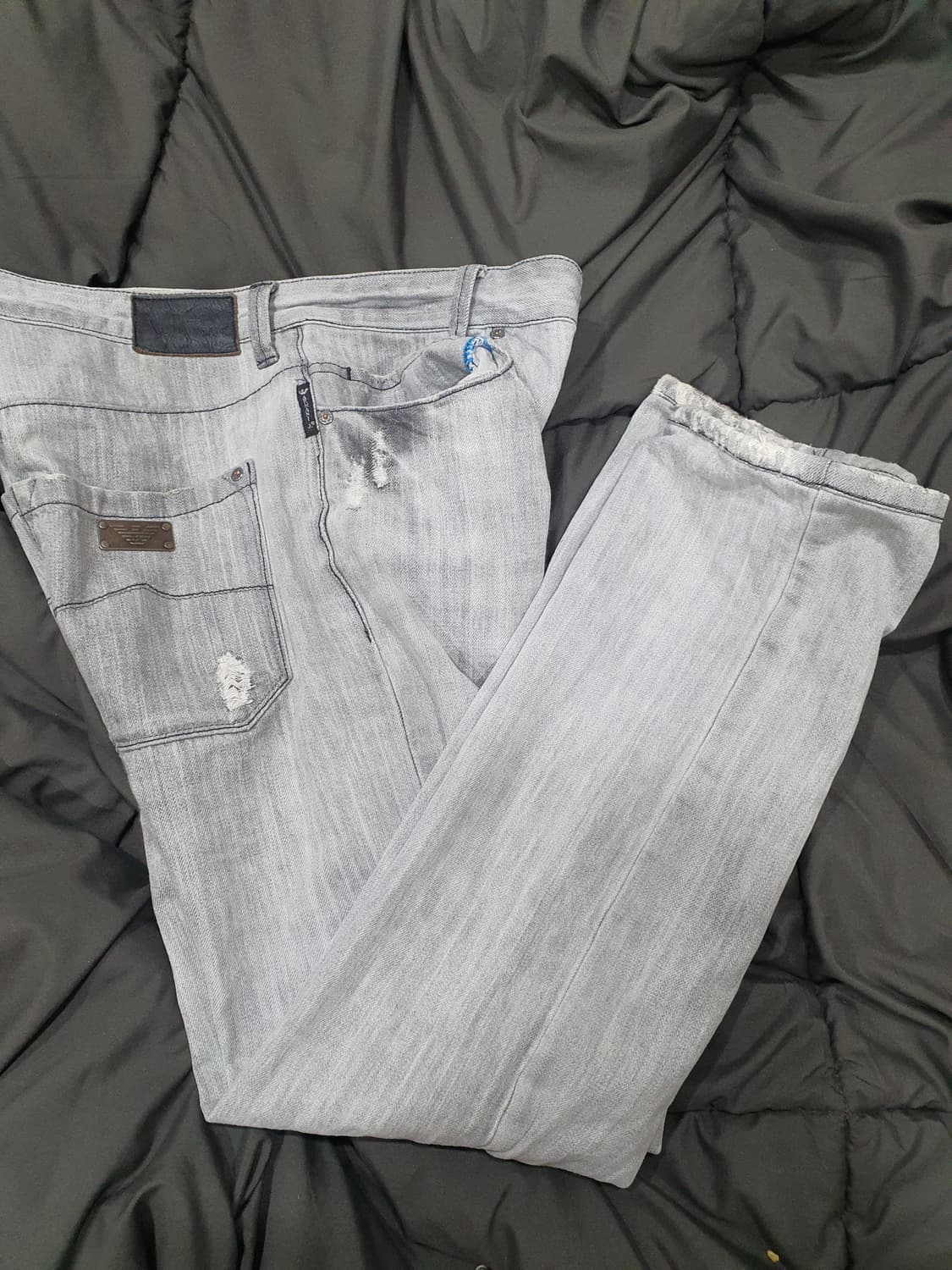 알마니 빈티지  스트레이트핏 워싱진  상품이미지8