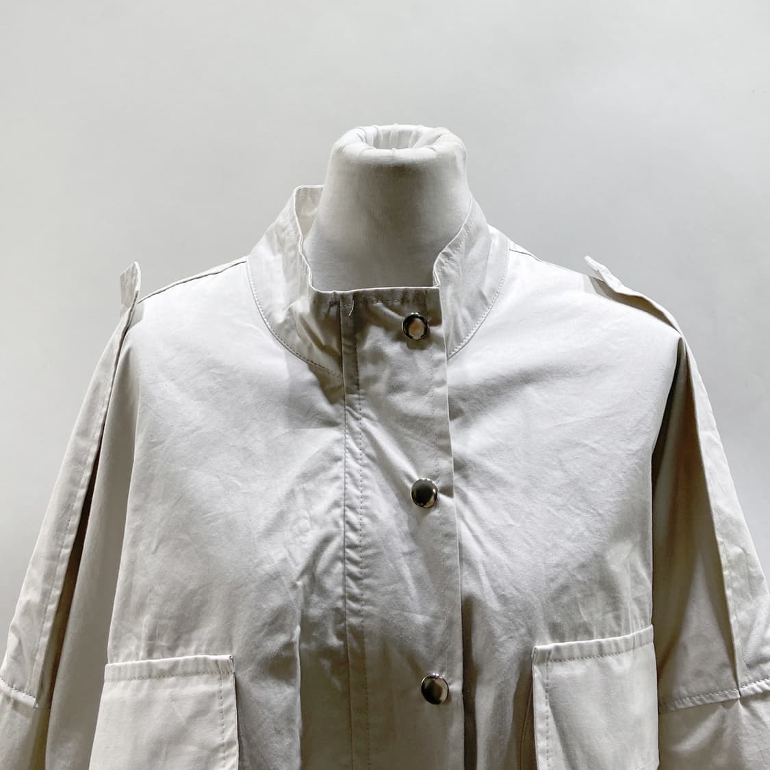 awesome H 여 크롭 스트링 트렌치자켓 F 상품이미지2