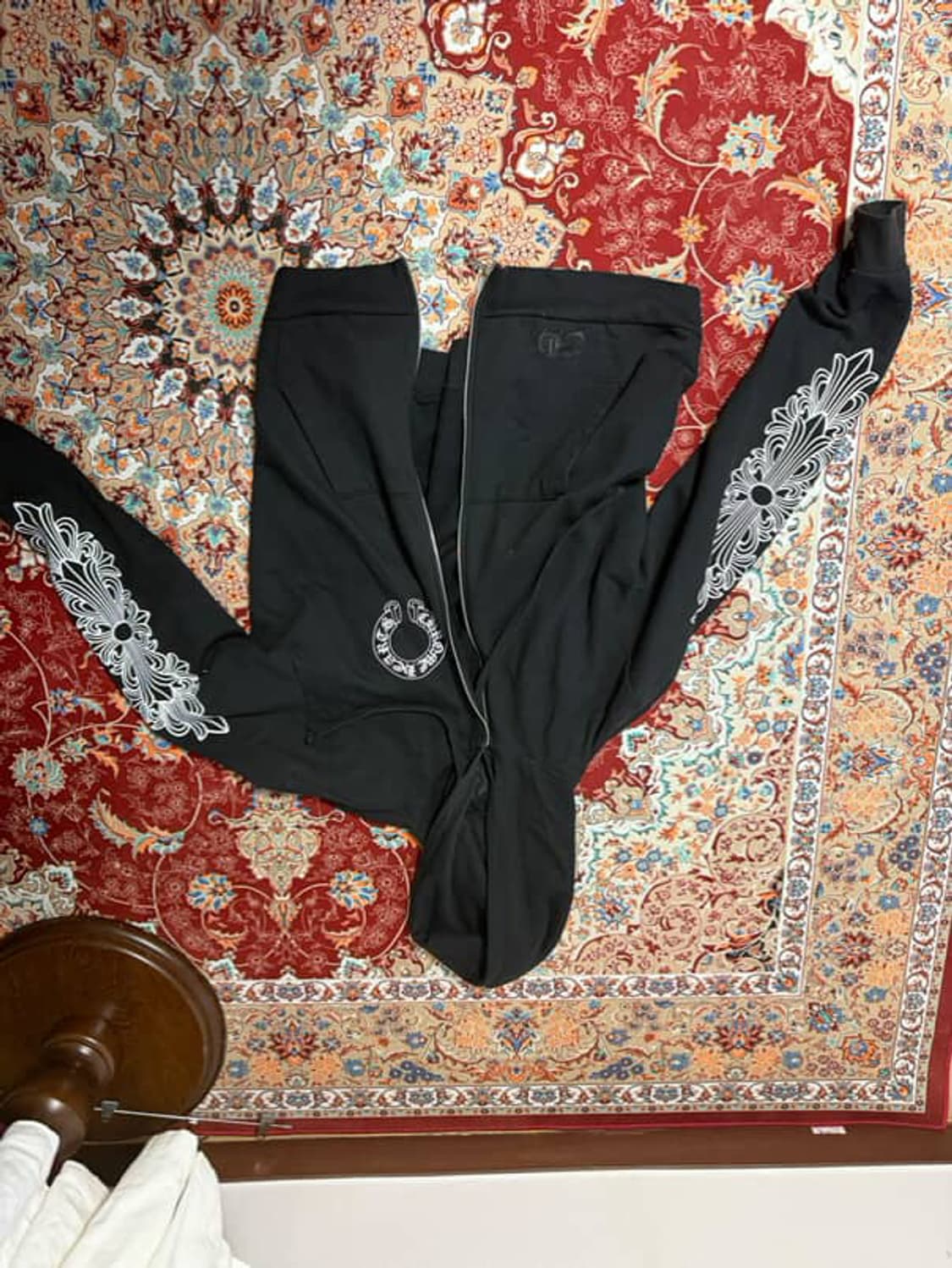 크롬하츠 홀스슈 플로랄 후드집업  L 상품이미지1