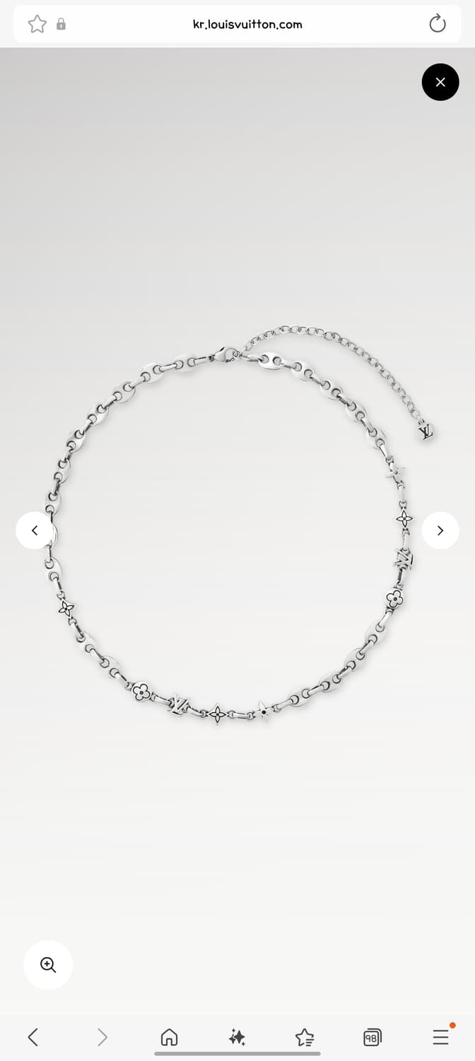 [새상품] 루이비통 세일러 목걸이 판매 합니다 상품이미지6