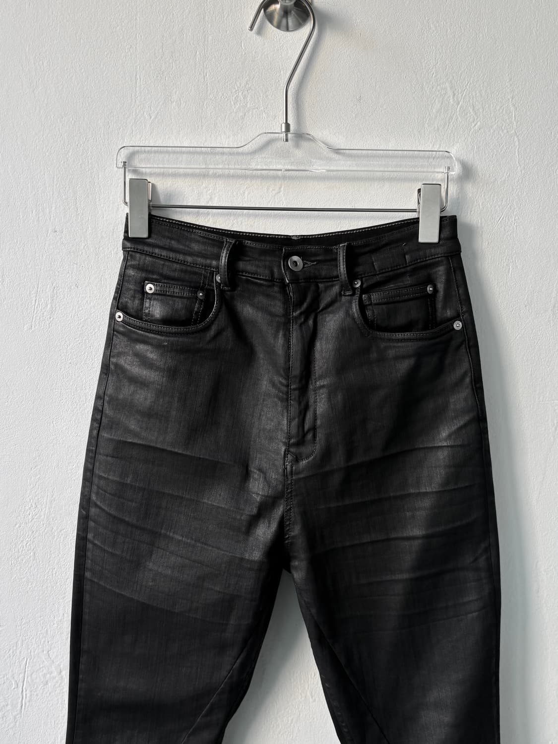 릭오웬스 볼란 부츠컷 왁스 진 sbw 상품이미지3