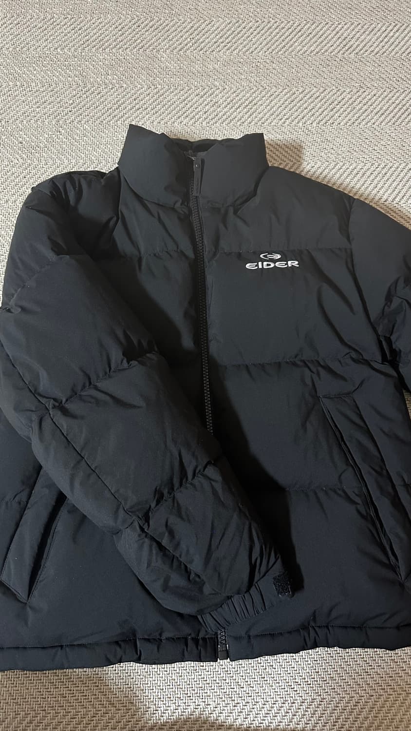 아이더 숏패딩 블랙 M 상품이미지1