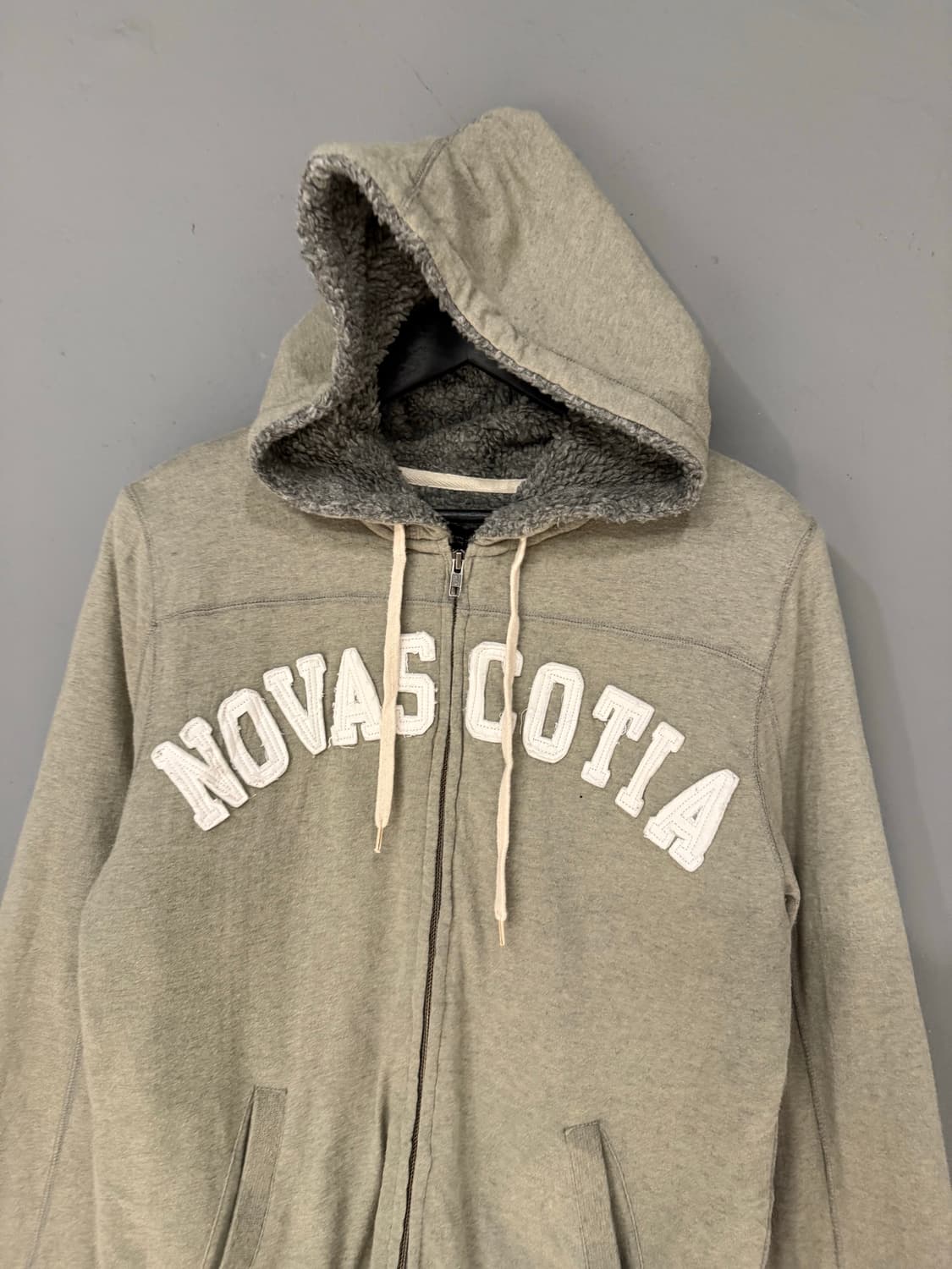 back number lettering hood zip-up 상품이미지5