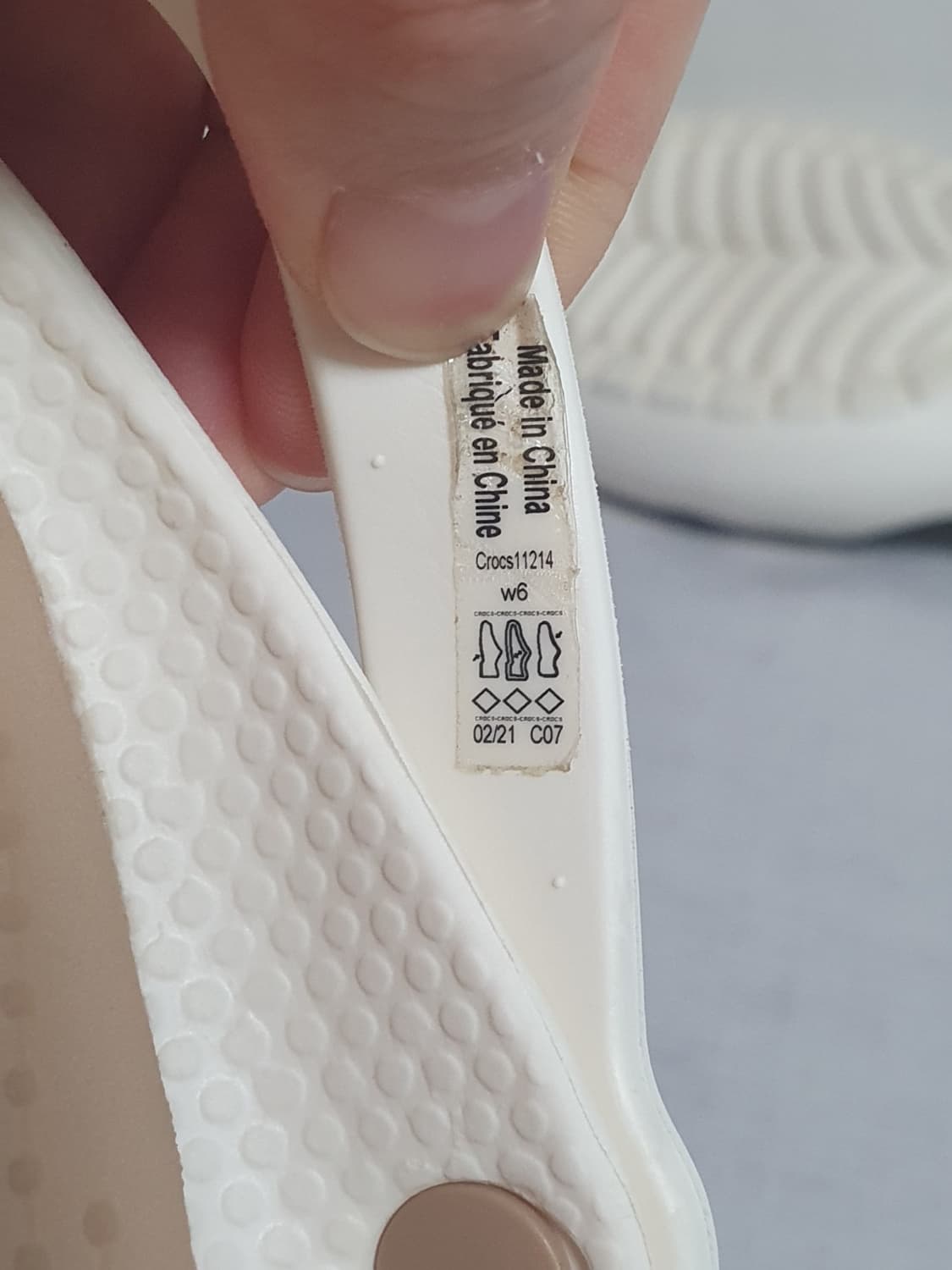230mm 크록스 샌들 클레오2 오이스터 골드 상품이미지9