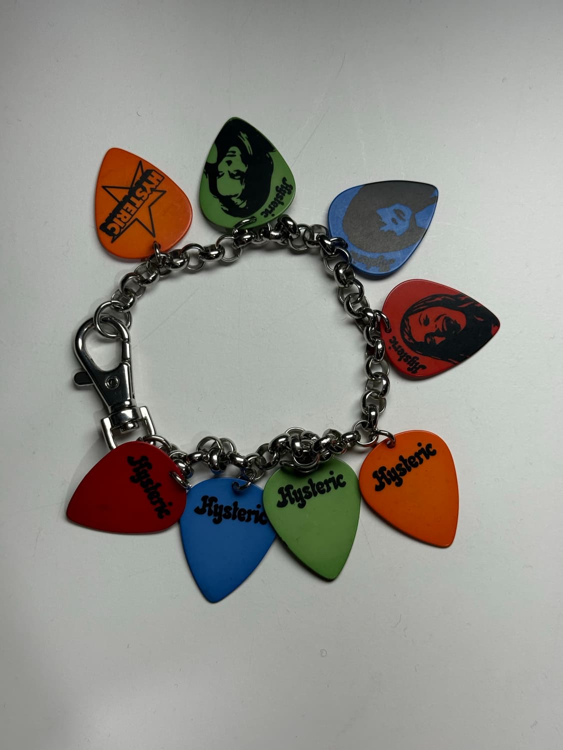 히스테릭 글래머 히스걸 기타 피크 체인 팔찌 상품이미지2
