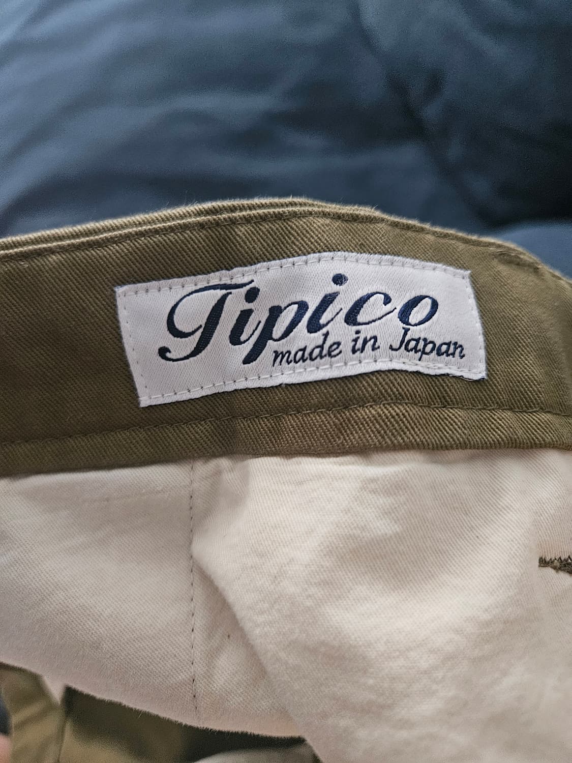 제로라운지 티피코원단 치노팬츠 상품이미지3