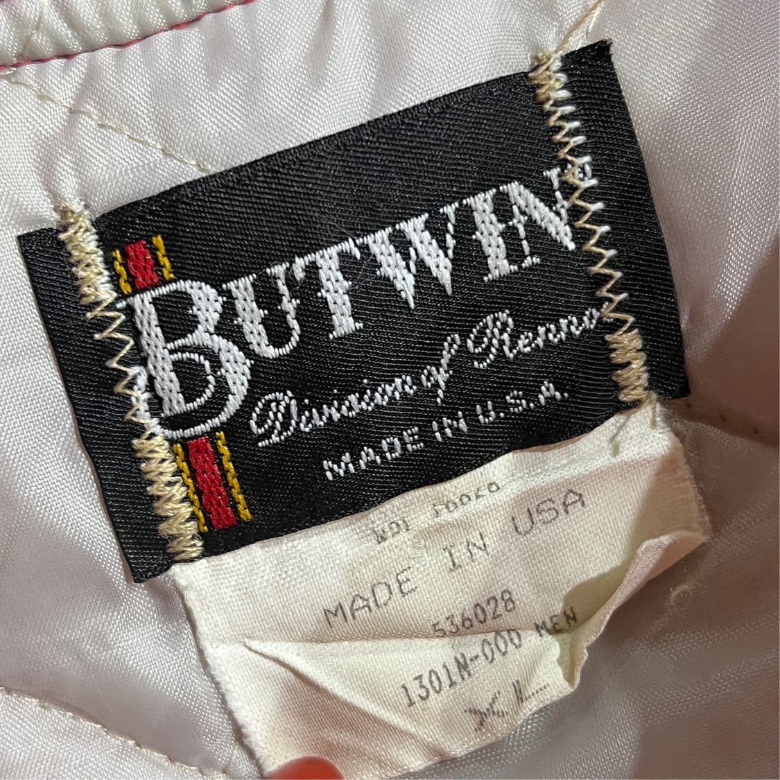 [XL] USA MADE 빈티지 새틴 바시티자켓 15629 상품이미지6