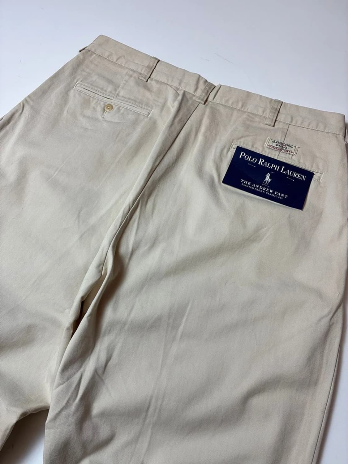 폴로 랄프로렌 00's 스트레이트 투턱 치노 팬츠 PN8505 상품이미지5