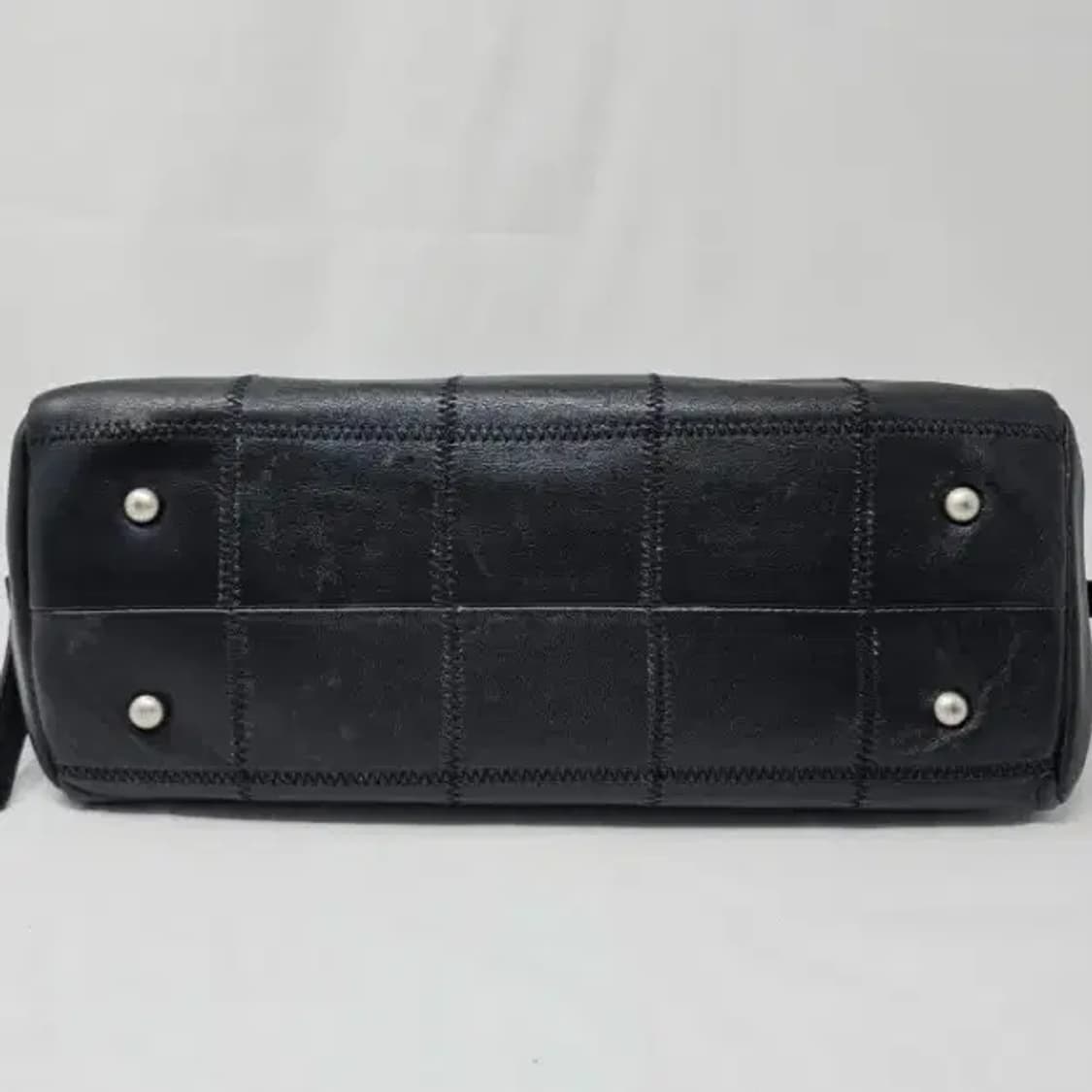 정품 샤넬 캐비어 정방 볼링 토트백 상품이미지7