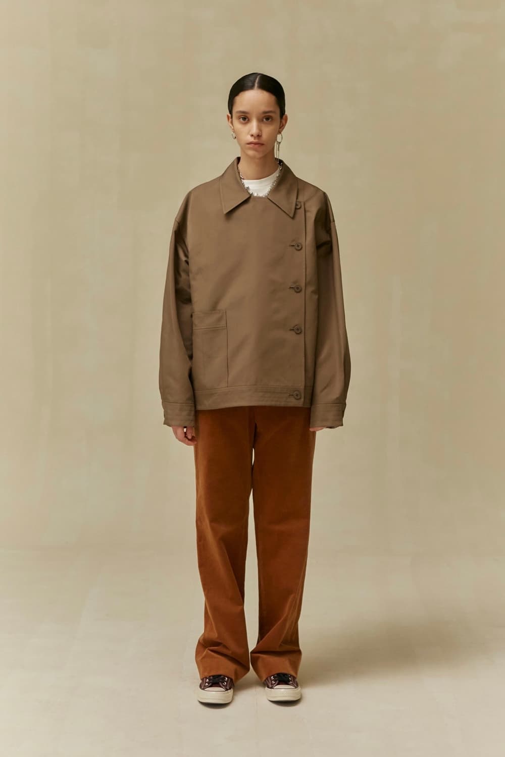 로우클래식 언발란스 오픈 자켓 unbalance open jacket 상품이미지8