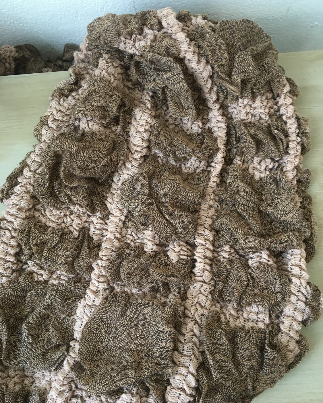  pattern shirring muffler 상품이미지3