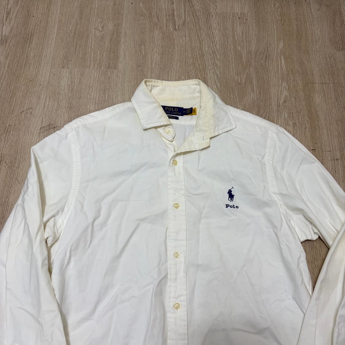 폴로 랄프로렌 화이트 옥스포드 셔츠 M/95  상품이미지2