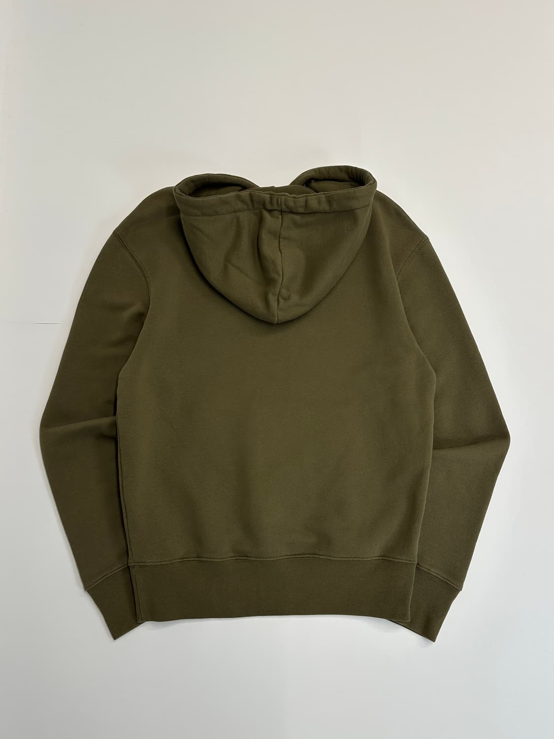 메종키츠네 더블폭스 후드 카키 s 상품이미지3