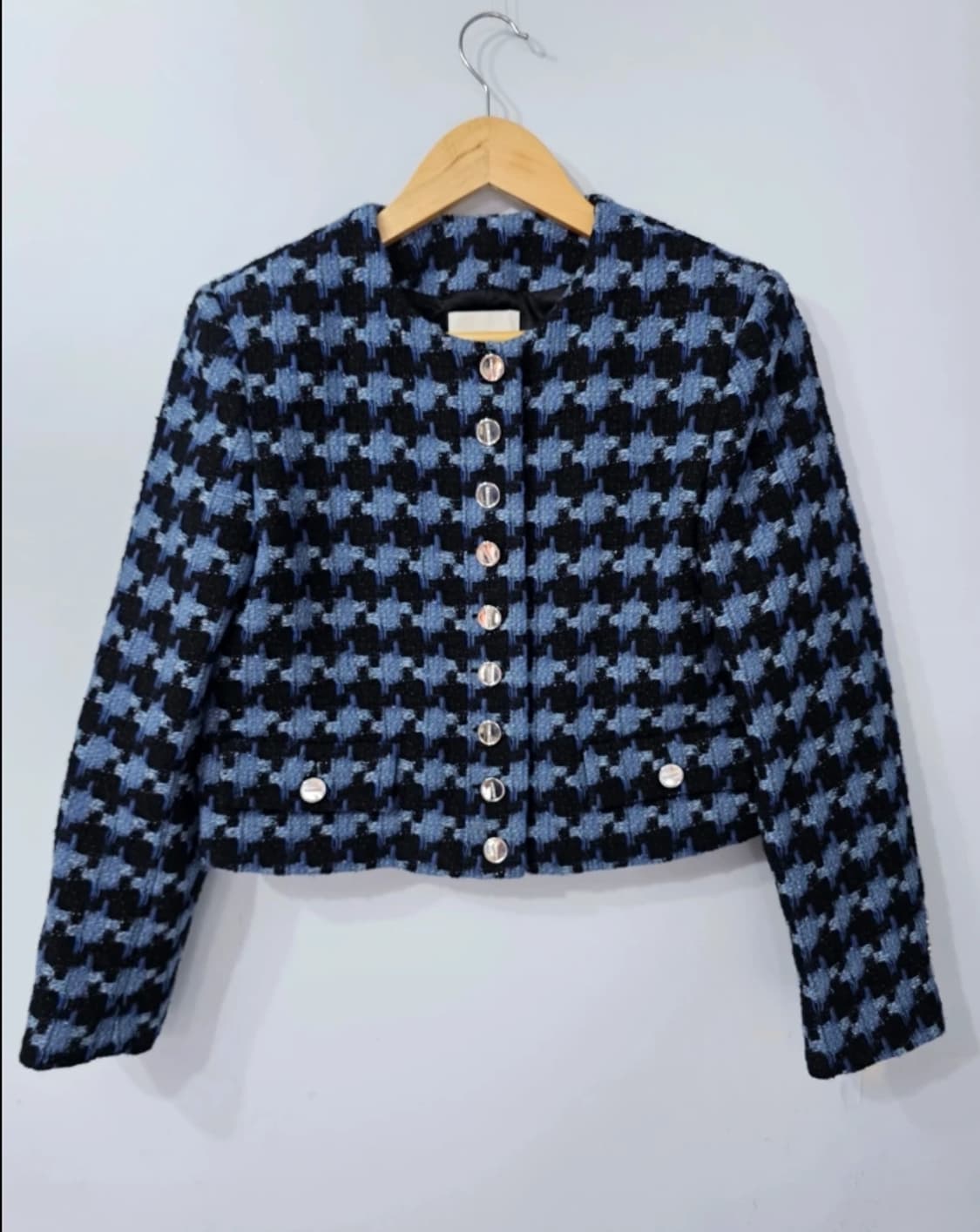 산드로 트위드 하운드투스 자켓 ~55 상품이미지2