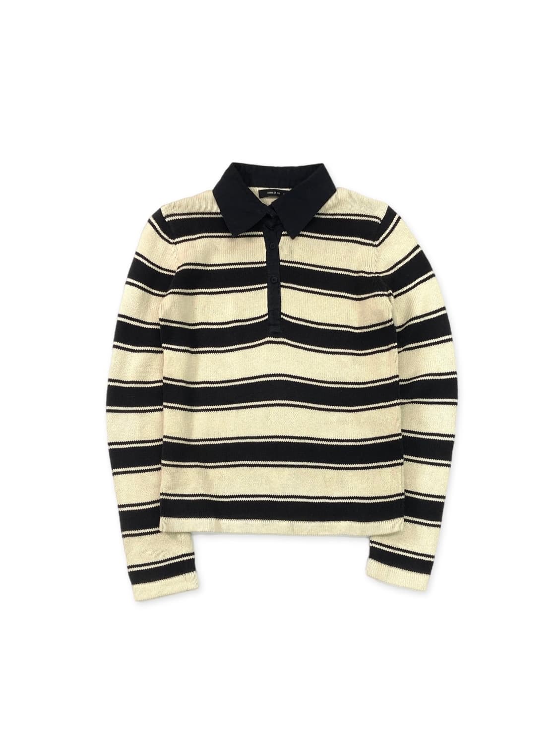 Comme ca Ism stripe henry knit 상품이미지1