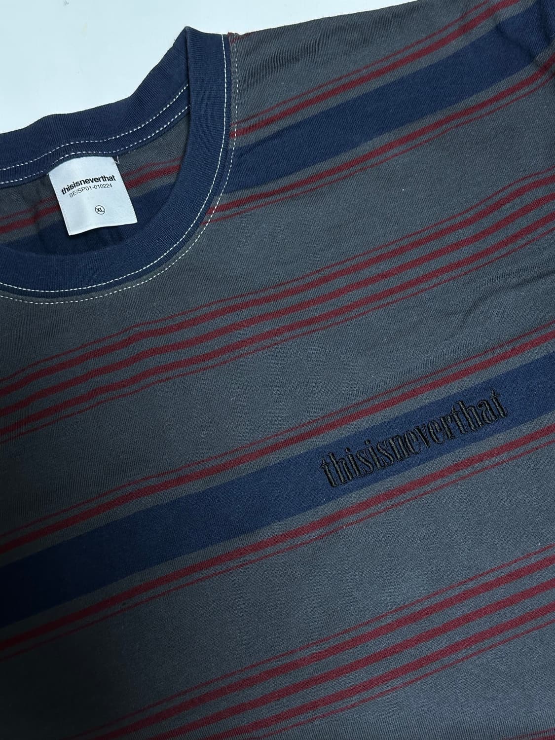 XL) 디스이즈네버댓 스트라이프 롱슬리브 상품이미지1
