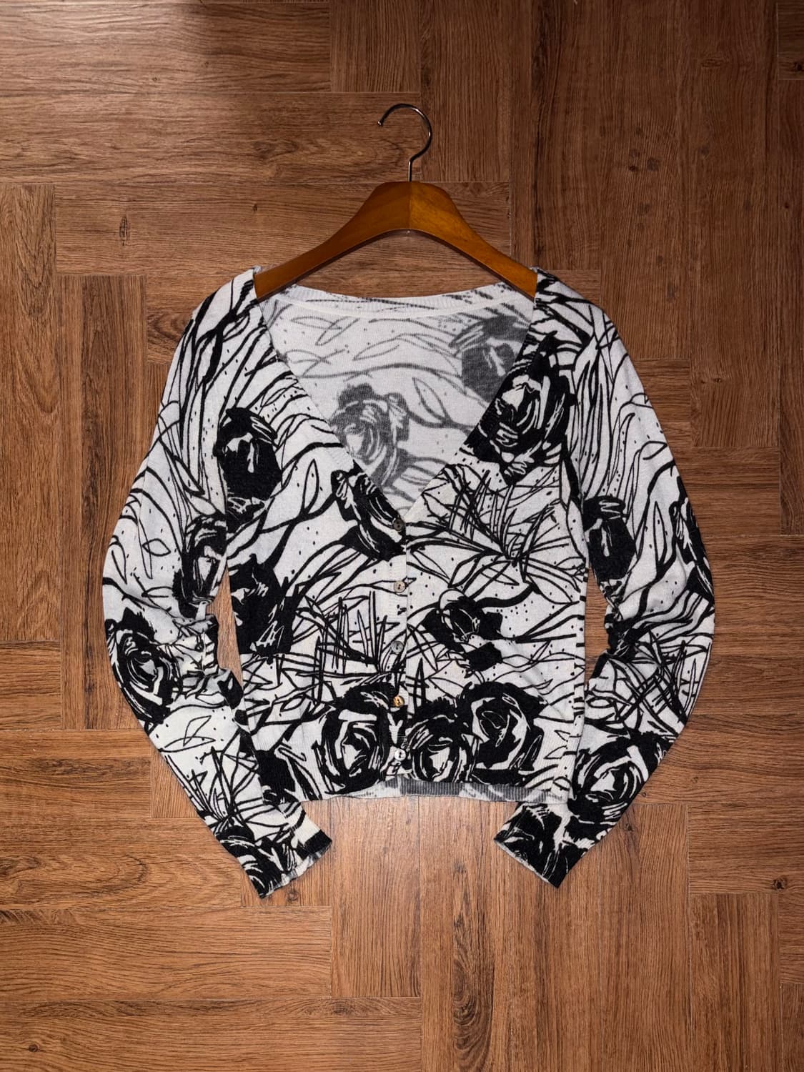 빈티지 로즈 가디건 상품이미지4