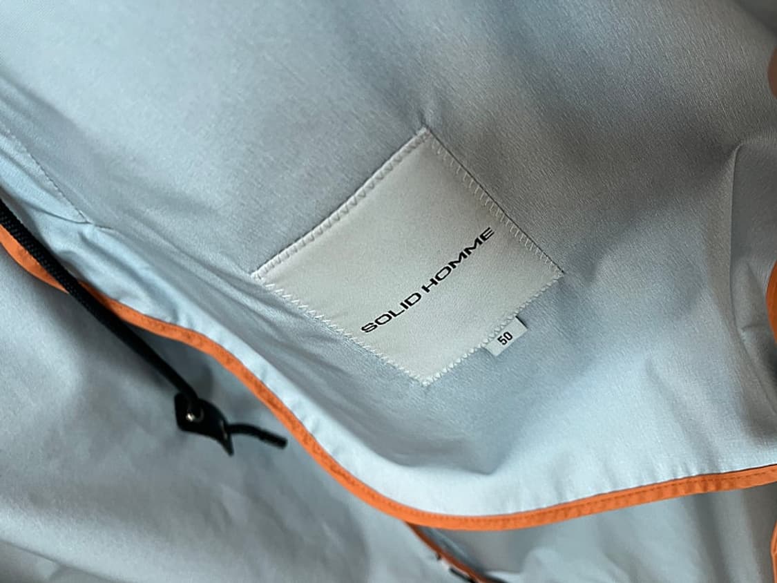 105) 솔리드옴므 레인 오버코트  상품이미지6