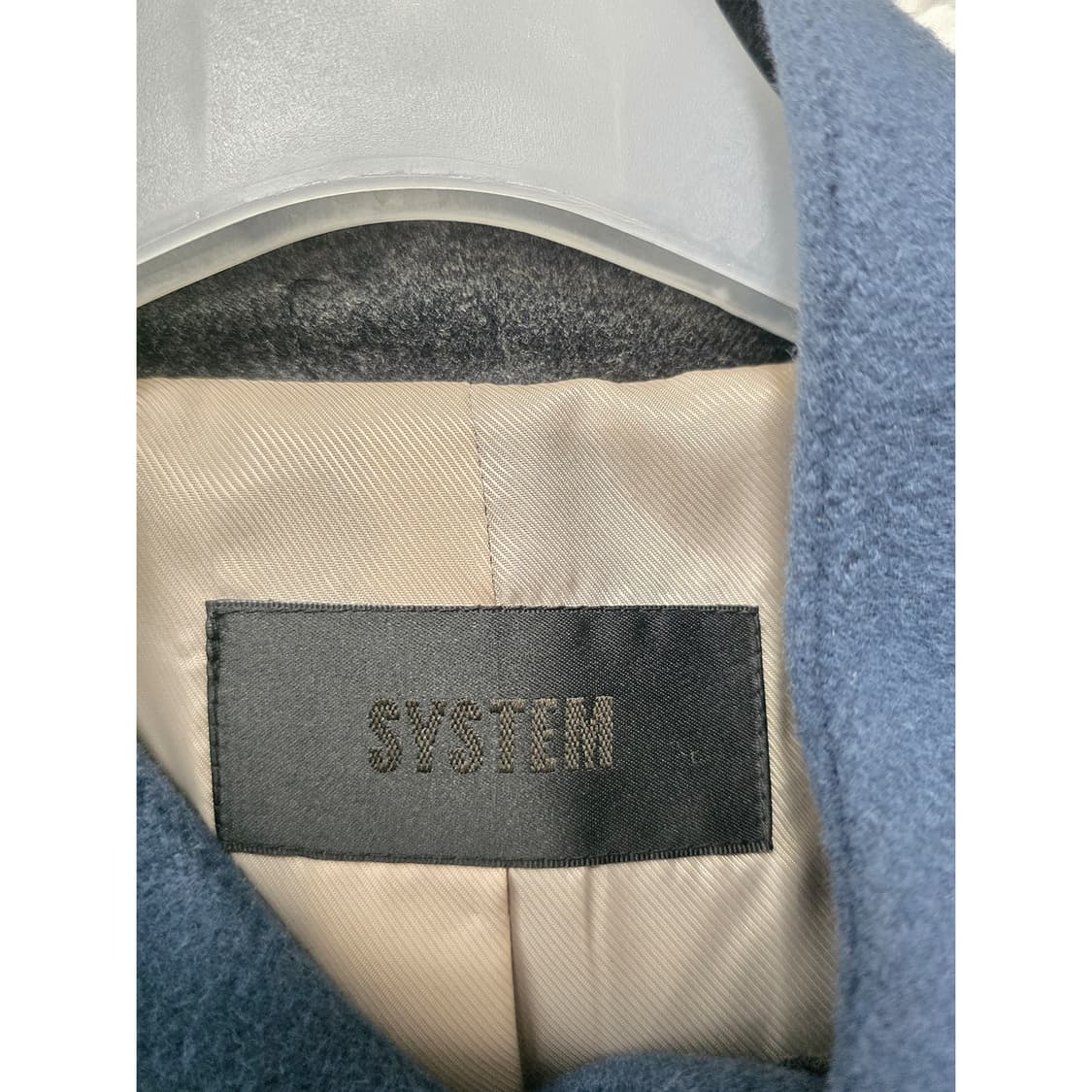 택포) 한섬시스템 캐시미어 케이프 하프 코트 M 상품이미지2