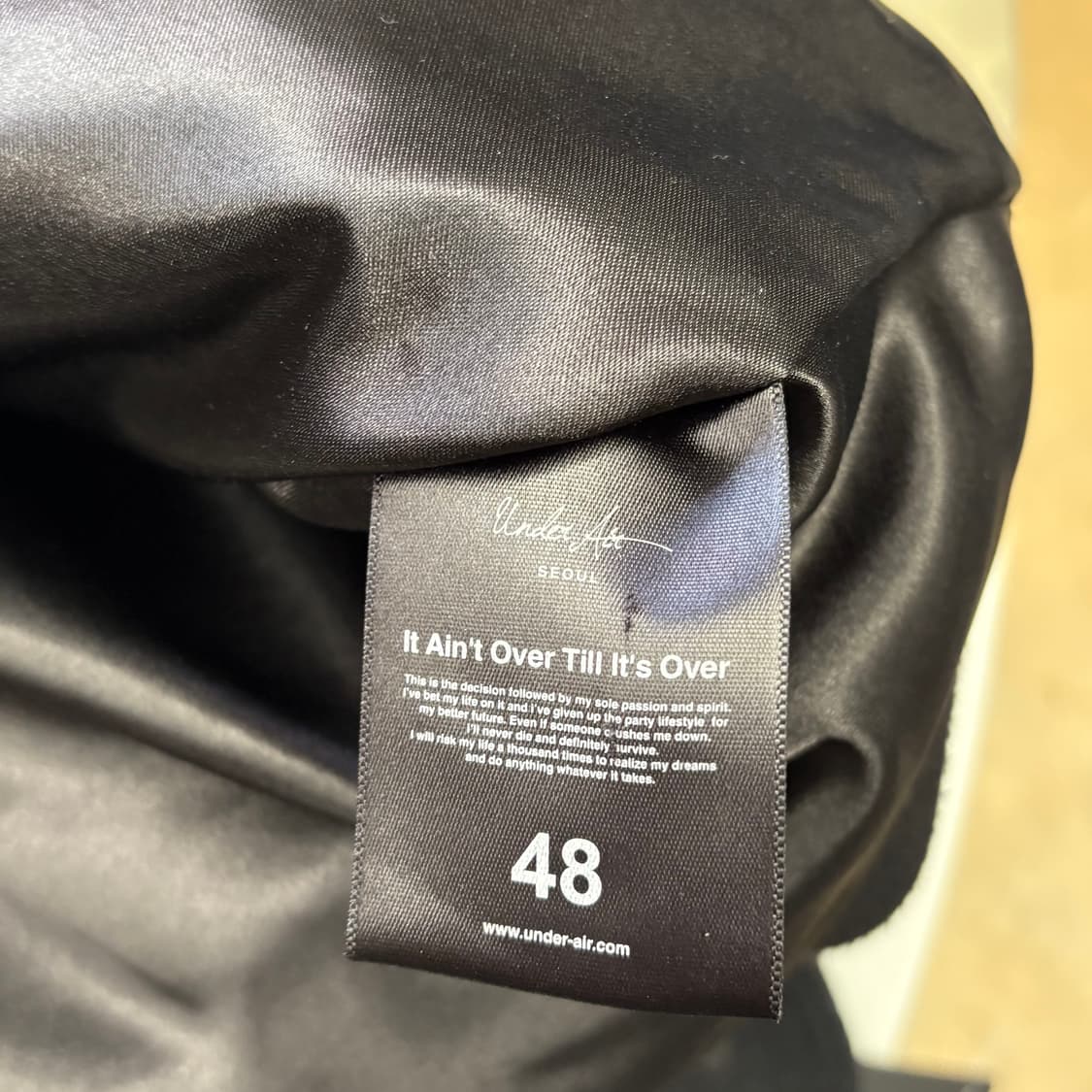 L 언더에어 벚꽃자수 스카잔  상품이미지5