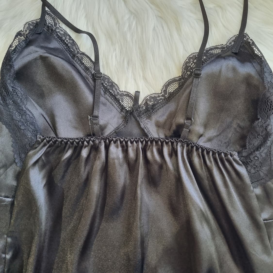 새틴 레이스 슬립 원피스 1952 상품이미지6