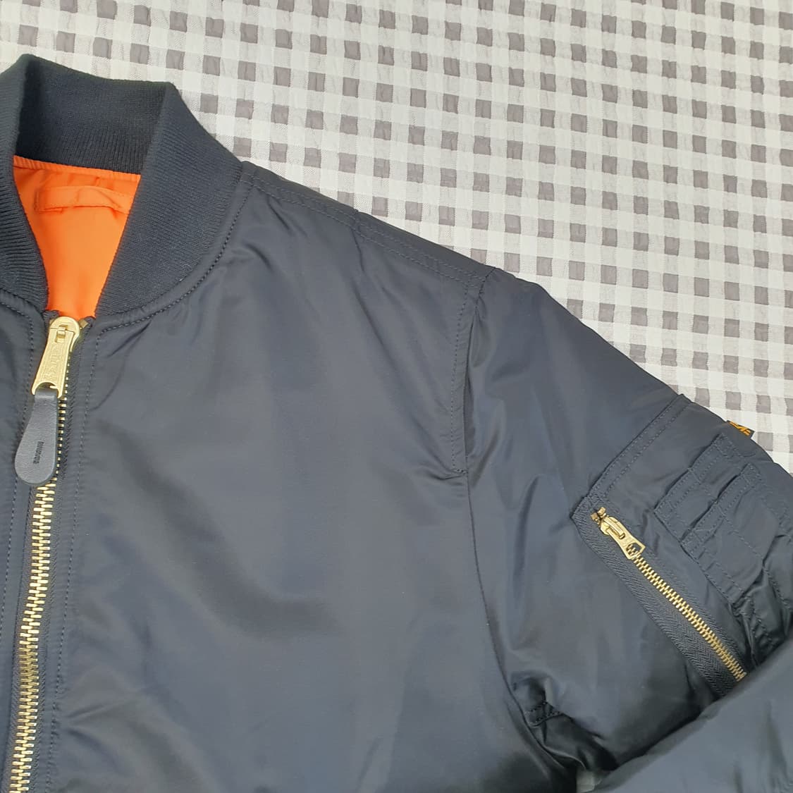 알파인더스트리 MA-1 양면 항공점퍼 남자95 상품이미지4