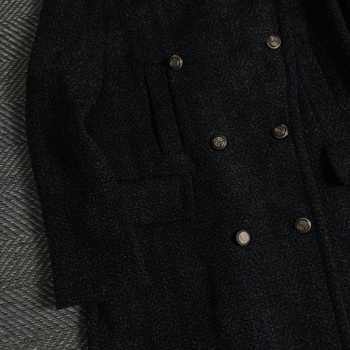 폴앤조 파리 아카이브 트위드 롱코트o 3634 상품이미지5