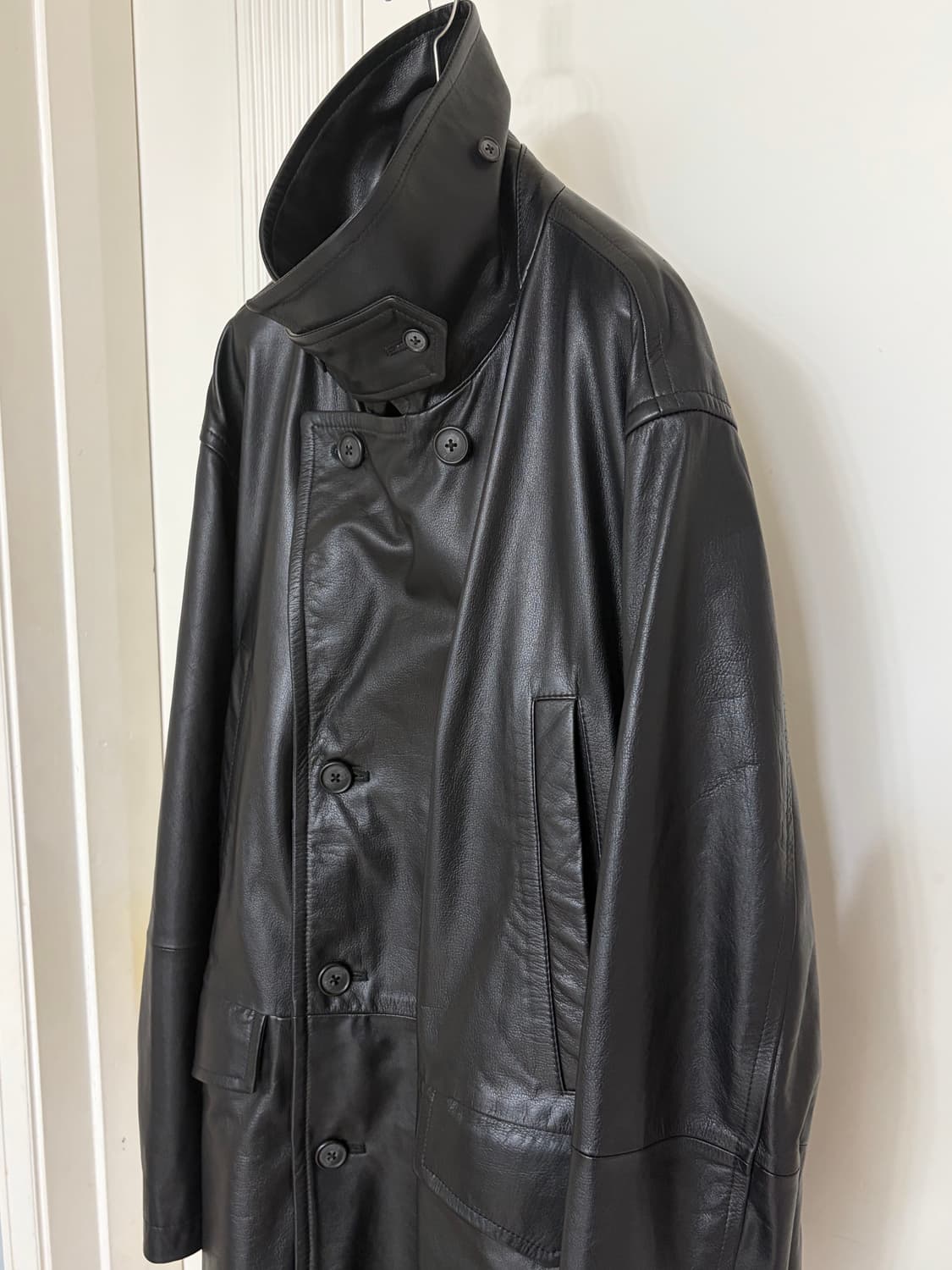 ccu 레더 코트  상품이미지2