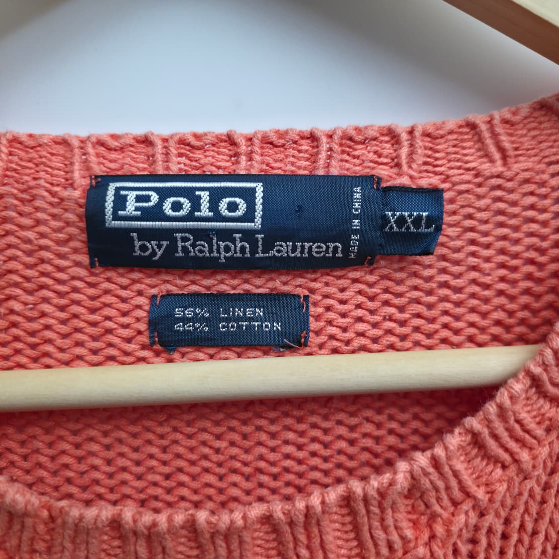[XXL] 90's 폴로 랄프로렌 린넨 코튼 니트 상품이미지5