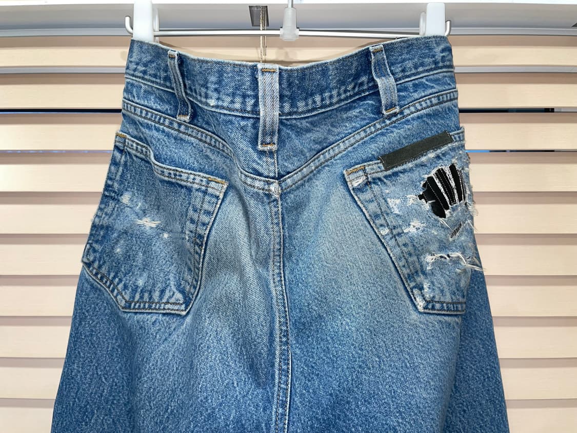 Gm Atelier-battleworn ripped denim 상품이미지3