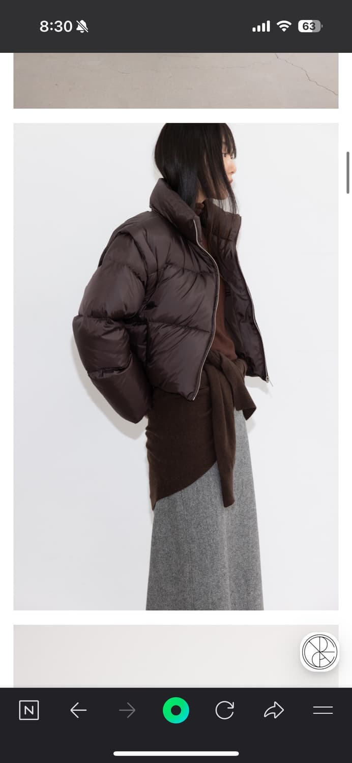 rrace puffer down jacket 패딩 상품이미지1