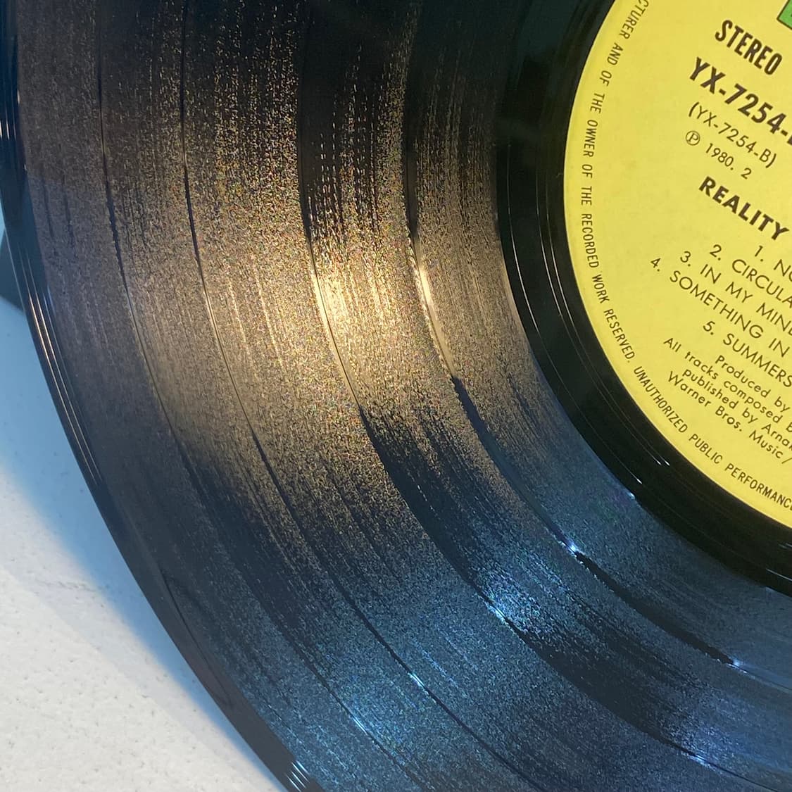 (중고LP-팝록) The Tourists -Reality Effect 상품이미지6