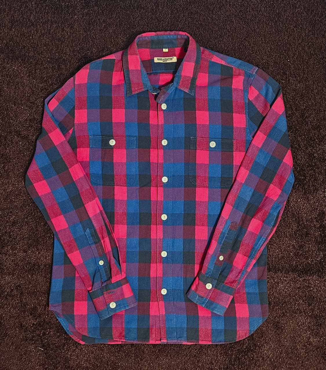 리바이스 MADE & CRAFTED 체크 셔츠 90 상품이미지1