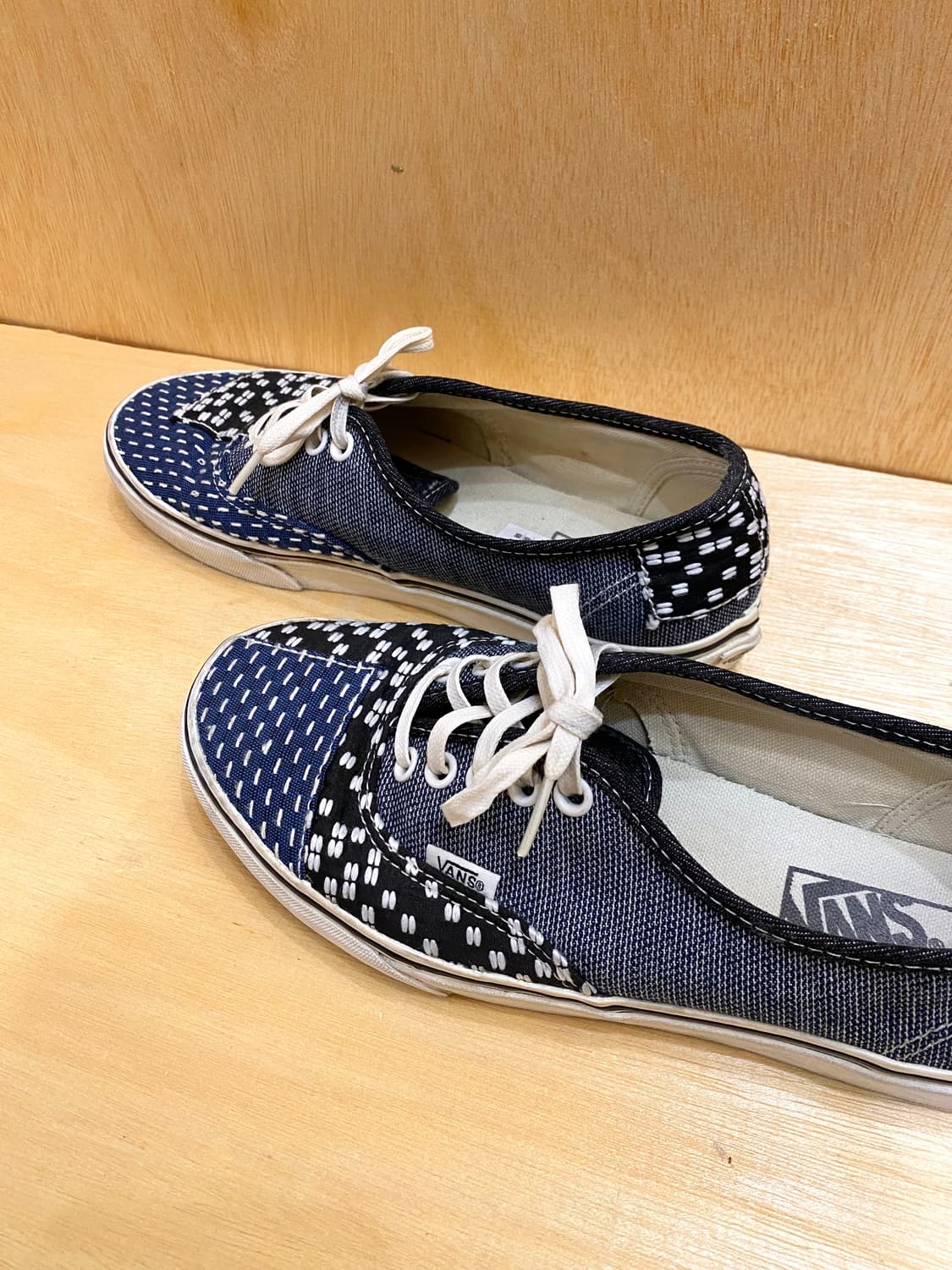 VANS sashiko sneakers 반스 사시코 패치워크 스니커즈 상품이미지3