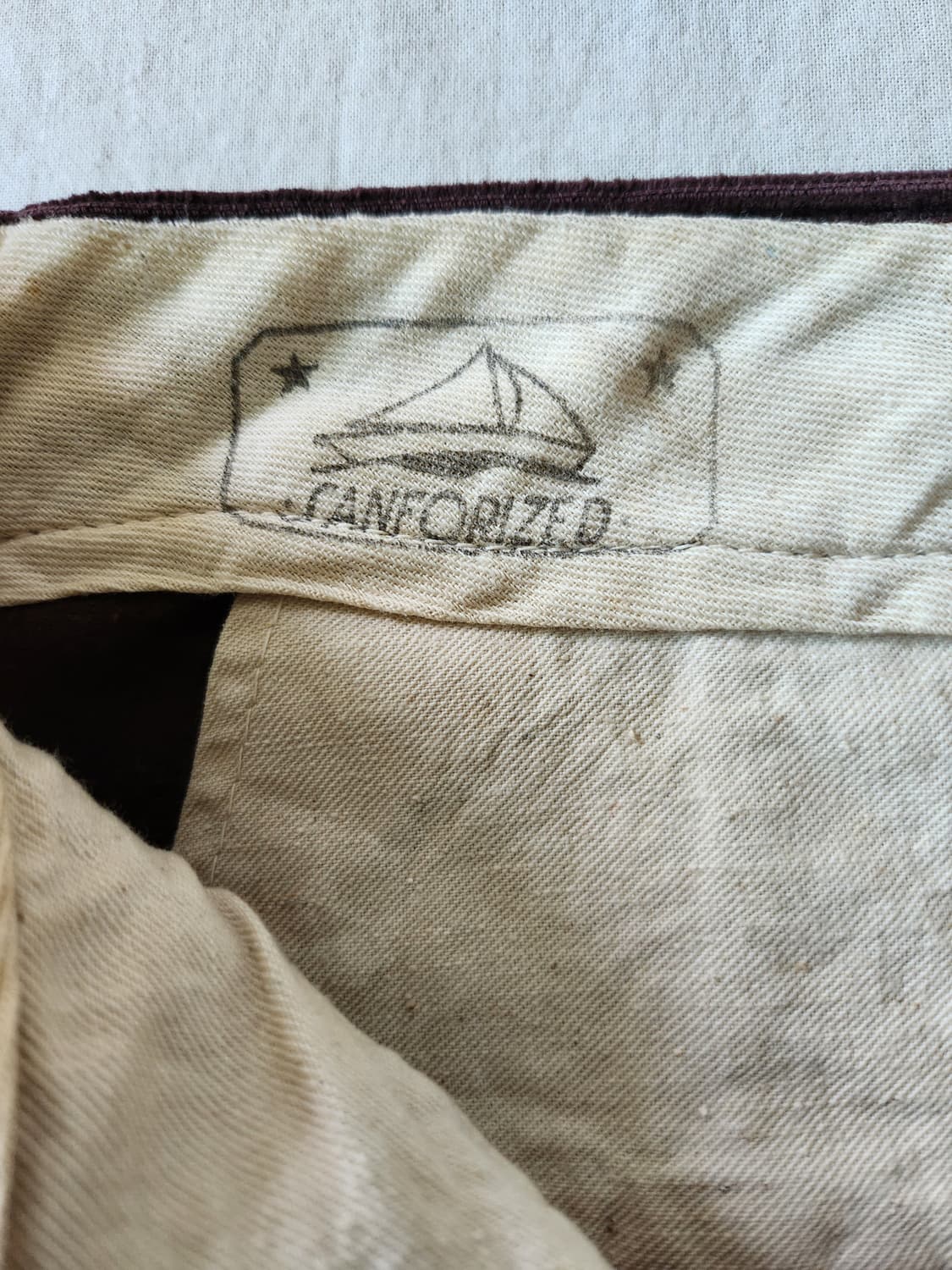 60s boatsail cloth coduroy trouser 상품이미지4