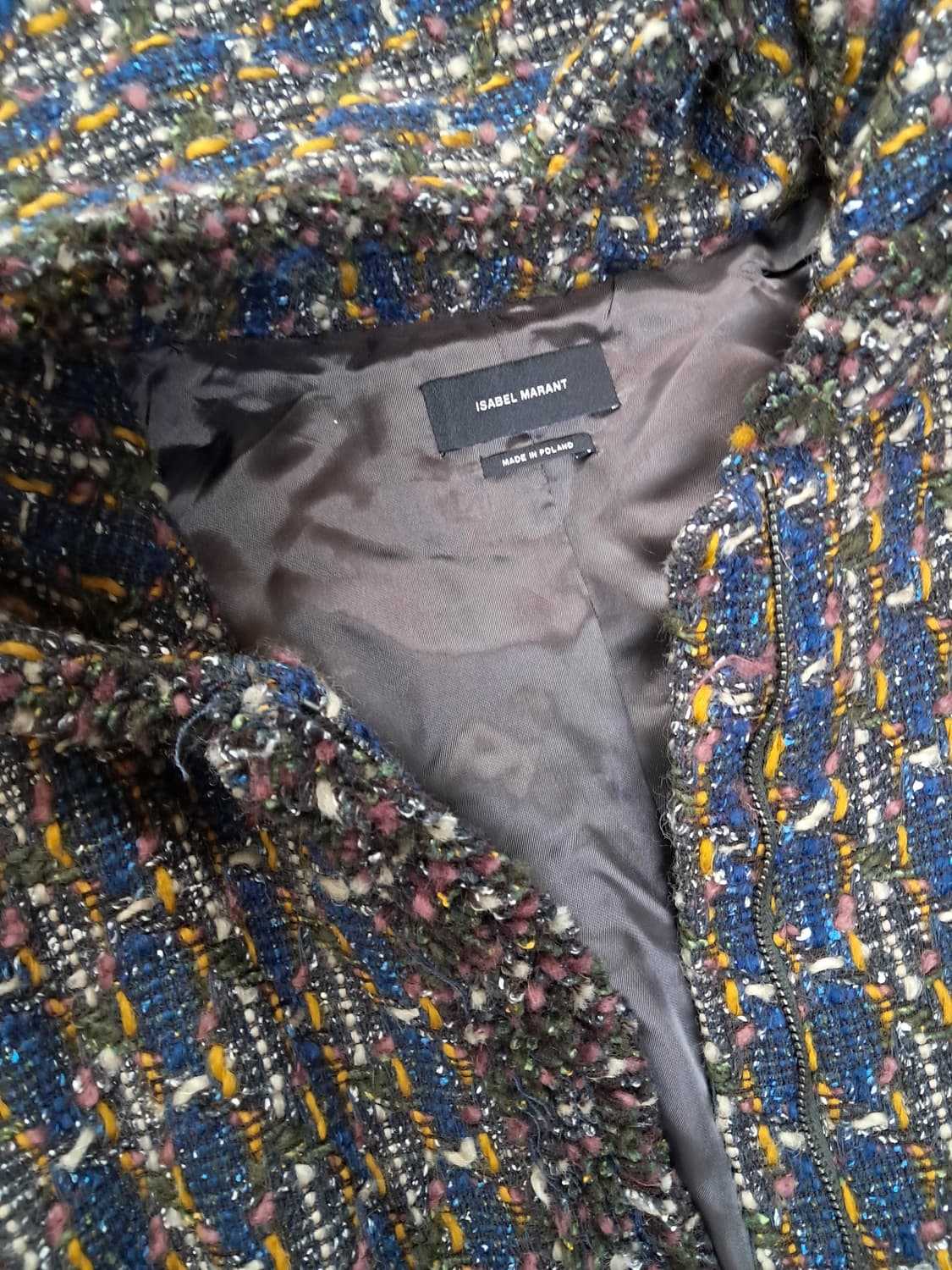 이자벨마랑 트위드후드패딩자켓 상품이미지2