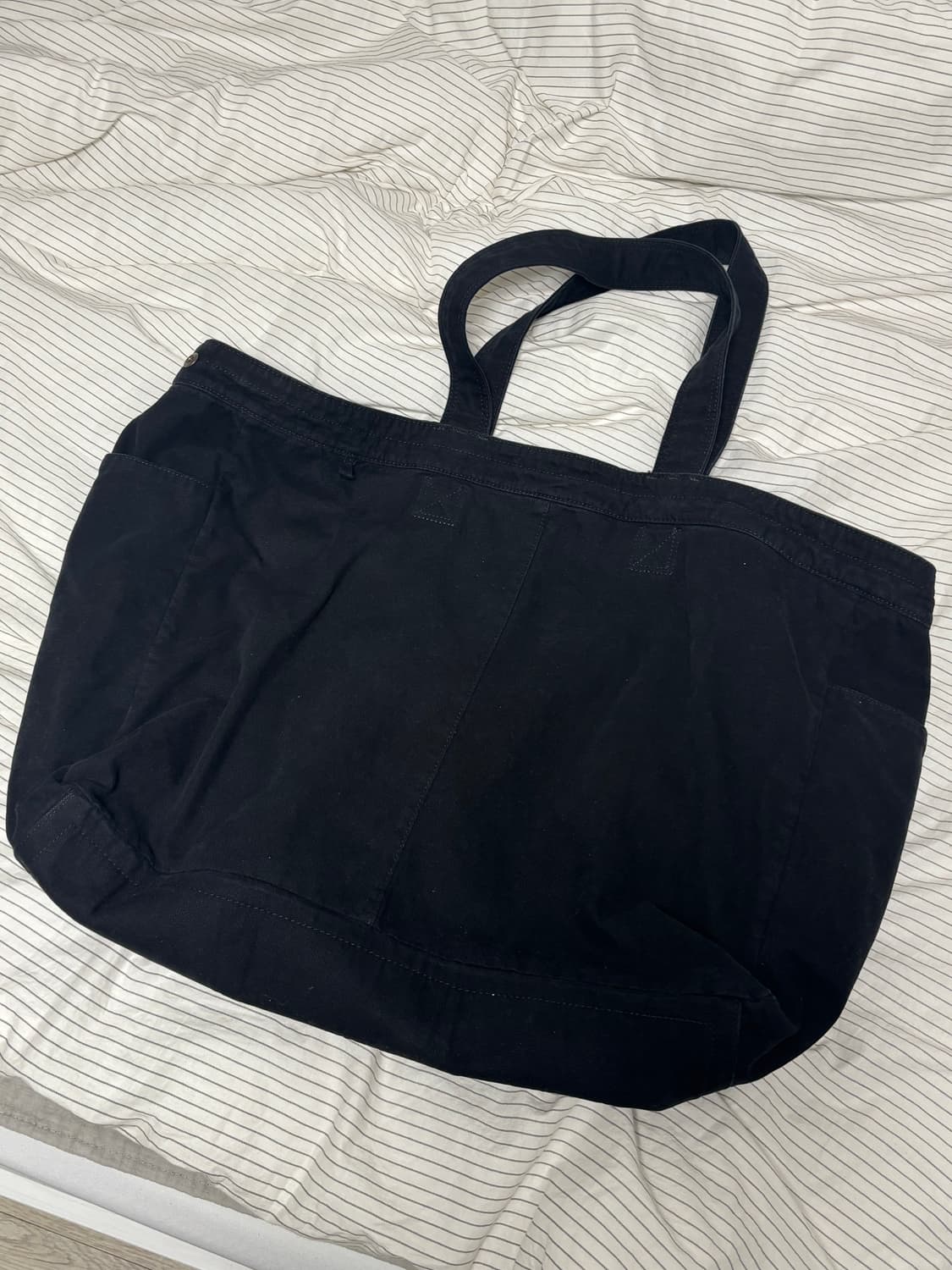 ETCE VINTAGE MAXI TOTE BAG (BLACK) 상품이미지2